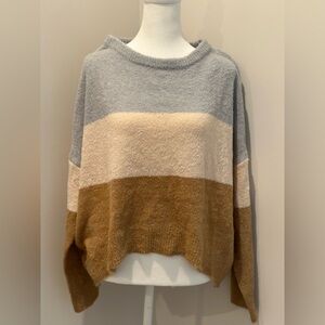 Cozy Color Block Sweater